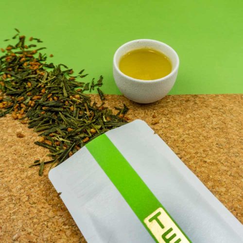 Genmaicha Bio (Ernte 2024) Tee japanischer Bio Grünetee mit Reis aus Kagoshima, Japan - Image 3