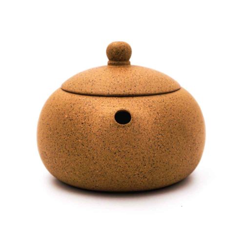 Chinesische Teekanne aus hochwertigem Yixing Ton Gelb - Image 2