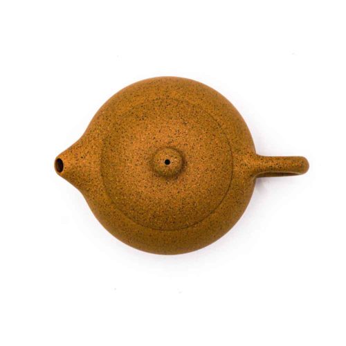 Chinesische Teekanne aus hochwertigem Yixing Ton Gelb - Image 3