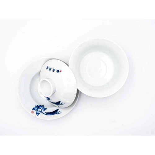Gaiwan mit Lotus Motiv – Bild 4