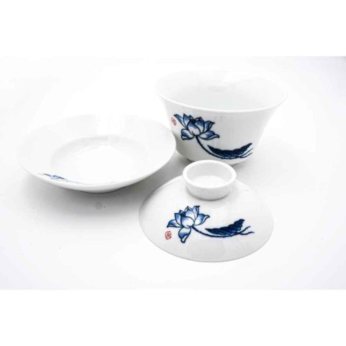 Gaiwan mit Lotus Motiv – Bild 5