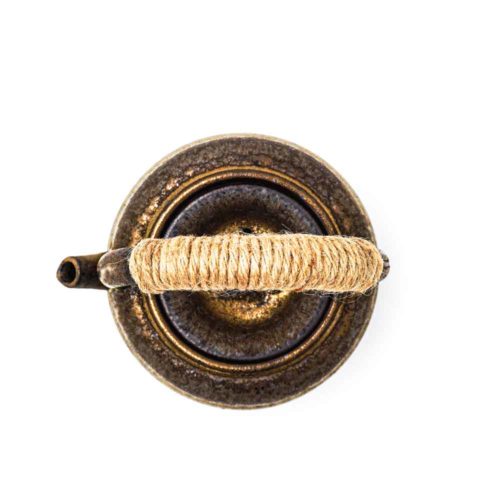 Chinesische Teekanne aus Keramik mit Glasur - Image 4